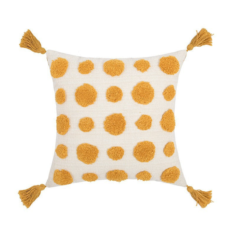 Nordic Embroidered Throw Pillow Cushion for Sofa